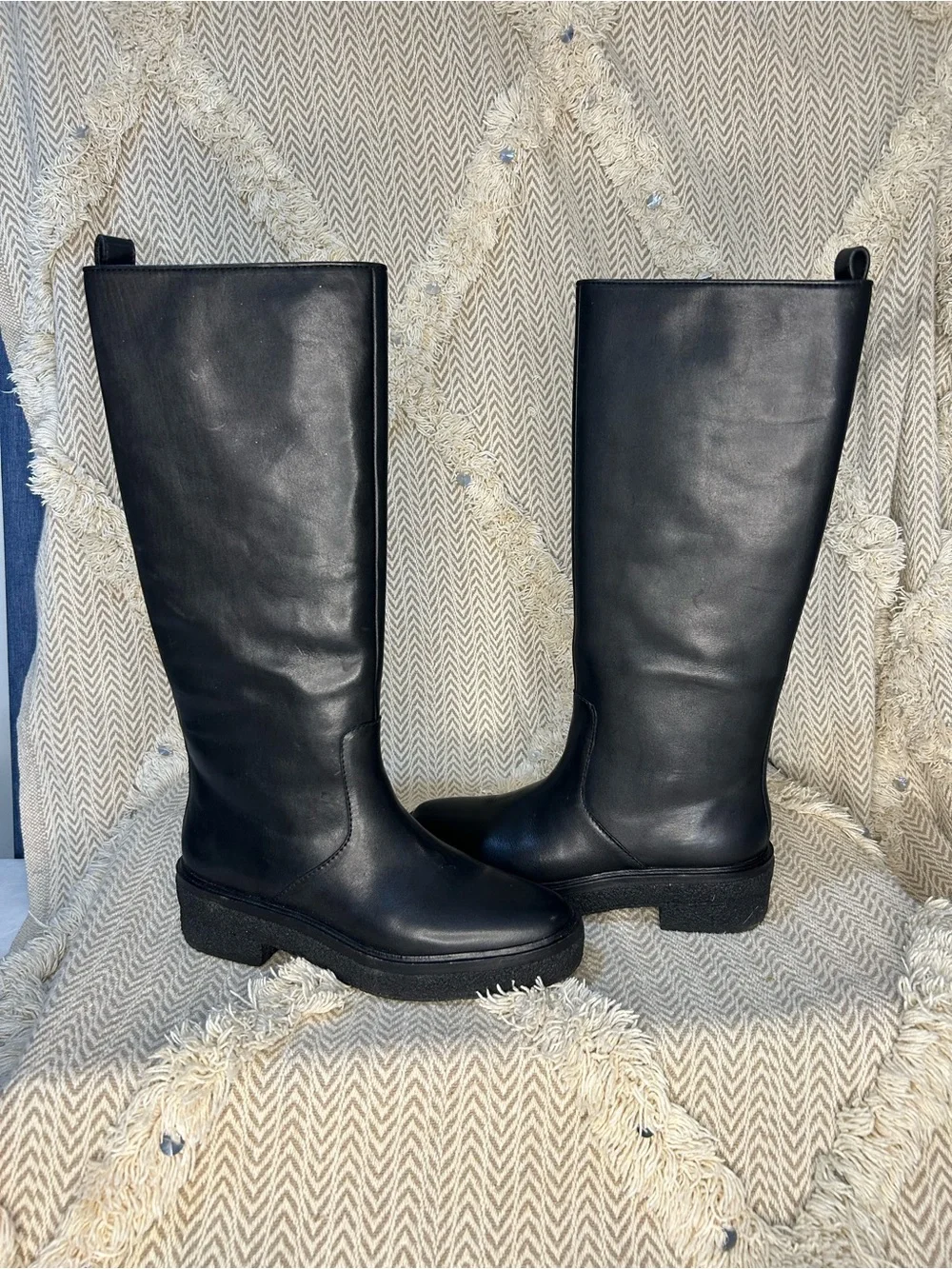 Carlee Tall Combat Boots Loeffler Randall.